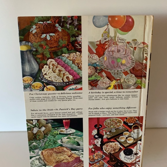 Better Homes and Gardens "Holiday Cook Book" Special Occasions Vintage 1950s - Picture 3 of 14